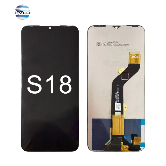 Mobile Phone LCDs for Itel S18 Touch Screen Digitizer Assembly Replacement with 12-Month Warranty by IPZOO