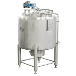 Fábrica Custom Aço Inoxidável Pequeno Leite Pasteurizador Tanque 600l