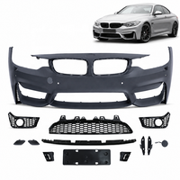 Remplacement du pare-chocs avant style M4 pour BMW Série 4 F32 F33 F36 2014-2019, kit carrosserie modifié, pièces de voiture en plastique PP