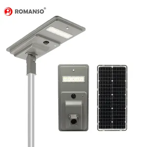 IP66 impermeabile all'aperto 20w 30w 40w 60W 80W 100W 120W ha condotto la luce stradale solare