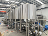 Personnalisation Nouveau Produit 200L 500L 1000L 1500L 2000L 3000L 4000L 5000L Cuve sous pression automatique Équipement de brassage de bière Brasserie
