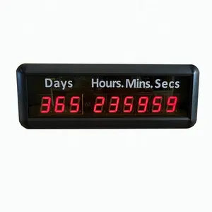 1 pollice LED 999 giorni Timer digitale da cucina conto alla rovescia orologio
