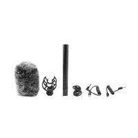 Microphone canon à condensateur professionnel E-IMAGE PM-300 pour caméra, idéal pour les vlogs vidéo