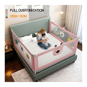 Sponda <span class=keywords><strong>Letto</strong></span> Regolabile in Metallo Anti-Caduta, Barriera Laterale per <span class=keywords><strong>Letto</strong></span>, Sponda di Sicurezza per Bambini Regolabile Verticalmente - Product Image 2