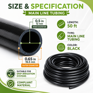 <span class=keywords><strong>Tuyau</strong></span> en PVC renforcé tressé noir, diamètre 0,7 pouce, flexible, pour eau/air, haute pression, pour irrigation <span class=keywords><strong>goutte</strong></span> <span class=keywords><strong>à</strong></span> <span class=keywords><strong>goutte</strong></span> - Product Image 3