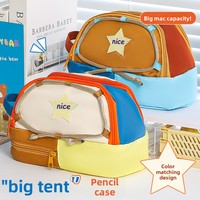 2025 nouveauté étoile grande capacité porte-crayon extra grande capacité tente porte-crayon Style multicouche papeterie sac à crayons