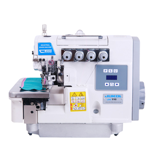 Máquina de Coser Industrial de Alta Velocidad con Accionamiento Directo, Overlock Integrado, para Materiales Finos y Gruesos, con Tres, Cuatro o Cinco Hilos - Product Image 1