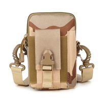Sac banane tactique unisexe en tissu Oxford imperméable pour activités de plein air, idéal pour le camping, la course et la randonnée