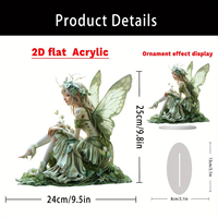 Nouveau acrylique éclectique religieux dernier souper décor à la maison pour salon étude bureau Design personnalisé ornements de bureau cadeau