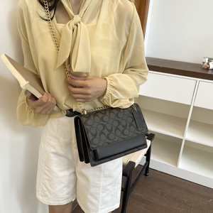 Sac à bandoulière géométrique de marque de créateur pour <span class=keywords><strong>femme</strong></span> - Sac rétro à chaîne, style mode.9037 - Product Image 4