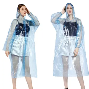 低价批发一次性雨衣雨披Jas Hujan防水雨衣一次性雨衣