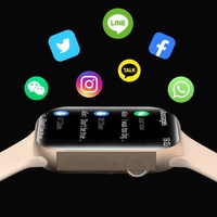 Reloj Inteligente HD10mini Ultra HD con Pantalla AMOLED de 1.85 Pulgadas, Interfaz de Usuario Exquisita, Pago Dual NFC para Carga Magnética, para Niños