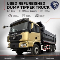 Camion benne basculante Shacman X3000 6x4 d'occasion 380HP/450HP, couleur personnalisable, MOQ 1 unité, camion poids lourd pour la logistique et les travaux d'ingénierie