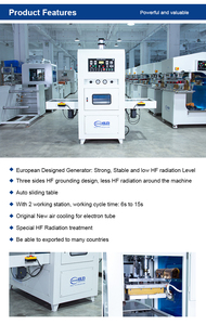 Tần số cao nhựa hàn, cắt và máy dập nổi cho giày Pad - Product Image 6