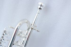 <span class=keywords><strong>Trompeta</strong></span> Profesional Modelo 4 con Válvulas Rotatorias, <span class=keywords><strong>Trompeta</strong></span> China Plateada, Instrumentos Musicales, Trompetas BB/A, <span class=keywords><strong>Trompeta</strong></span> Piccolo - Product Image 6