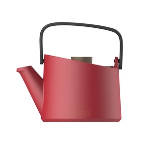 Ensemble de théière en céramique avec filtre, théière japonaise en porcelaine empilable avec tasse et couvercle, 800 ml - Product Image 3