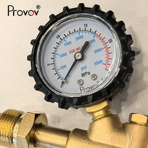 Gaz silindiri regülatörü tam pirinç İtalya tipi kaynak kesme için Argon <span class=keywords><strong>CO2</strong></span> propan asetilen oksijen basınç düşürücü vana - Product Image 5