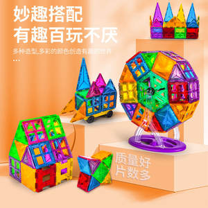 Enfants bricolage assemblage <span class=keywords><strong>Puzzle</strong></span> jouet ensemble couleur fenêtre pièce en plastique Construction pensée jouet voiture thème bloc de construction ensemble - Product Image 3