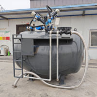 Elektrische Motor- und Maschinen-Zementpumpe mit 3T Tragfähigkeit 1,2T/Min Förderleistung für Sackzement in Silos