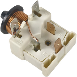 Relais de démarrage pour climatiseur central 117U6011, 240V AC, blanc, forme rectangulaire, pièces HVAC - Product Image 1