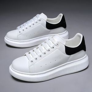 原装高品质，时尚，舒适，豪华运动鞋，纯色皮革设计师男士运动鞋 - Product Image 3