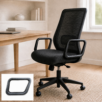 Accoudoirs universels en mousse PU monobloc OEM/ODM durables, confortables, souples, densité/dureté personnalisables, multicolores, moulés pour l'école