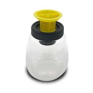 מלכודת צרעות וחרקים צהובה+שחורה, אקולוגית, לתלייה בגינה, מחומר PET+PP, יחידה אחת בקופסה - Product Image 2