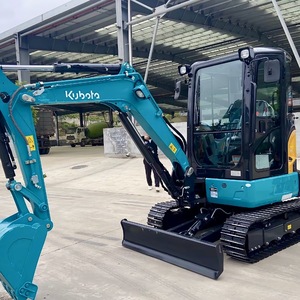 รถขุดขนาดเล็ก Kubota U30 มือสอง 3 ตัน แบบ Zero Tail Swing พร้อมรางยาง สำหรับงานก่อสร้างและวิศวกรรมเทศบาล - Product Image 2