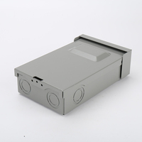 Boîtier de déconnexion de sécurité CA pour extérieur, 60 A, 120/240 V CA, non-fusible, homologué, étanche, en métal, pour appareillage de distribution HVAC
