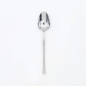 ชุดช้อนส้อมมีดสเตนเลสสตีล 304 ชุบเงิน สำหรับของหวานและอาหารค่ำ - Product Image 5