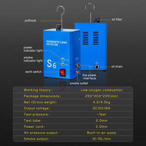 Samfd Bán Buôn Ống Phát Hiện Rò Rỉ Máy Hút Thuốc Cho Xe Ô Tô 12V Khói Máy Xe - Product Image 5