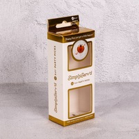 Boîte d'emballage personnalisée pour masques oculaires, bandes nasales cosmétiques, patchs oculaires, coussinets de gel froid pour les yeux, boîtes en papier avec cintre