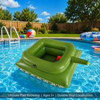 Pistolet à eau gonflable géant en PVC pour enfants, jouet de piscine et de plage, 155 cm
