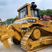 Tracteur sur chenilles d'occasion CAT D7H 23,6 tonnes pour projets de terrassement Fournisseur de machines de construction D7R D8N D6H CATD7H