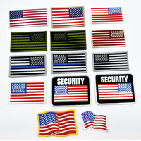 Patchs de broderie personnalisés de haute qualité Patch thermocollant pour chapeau de vêtements Patch de drapeau personnalisé personnalisé