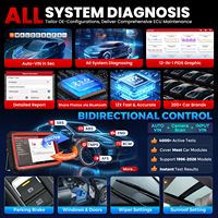 Escáner de Diagnóstico OBD2 LAUNCH X431 PRO3S+ V5.0, Control Bidireccional, Codificación ECU, CANFD DOIP para Autos de 12V