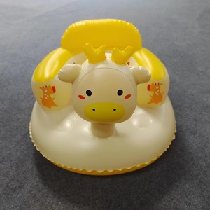 Nuovo Seggiolino Gonfiabile per Bambini, Sedia da Pranzo per Bambini, Sgabello da Bagno, Divanetto per Neonati a Forma di Cervo Cartone Animato - Product Image 3