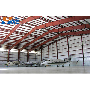 Hangar préfabriqué modulaire pour hélicoptères bon marché <span class=keywords><strong>Portail</strong></span> d'avion Bâtiment à structure en acier Cadre d'entrepôt Hangar d'avion pour la maison - Product Image 3