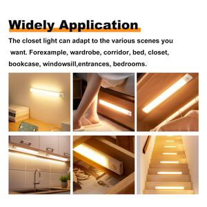 Luces LED para Muebles de Cocina con Sensor de Movimiento Recargables, Inalámbricas, para Armarios, Pasillos, con Batería - Product Image 3