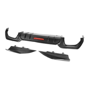 Kit carrosserie pare-chocs style G20 AO en fibre de carbone, lèvre de pare-chocs avant, jupe latérale, diffuseur arrière pour BMW Série 3 G20 pré-LCI <span class=keywords><strong>Sline</strong></span> 2019-2021 - Product Image 3