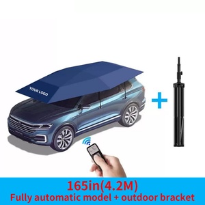 Sunny Kinte SK425 Fully Automatic Non-handle Car <b>Umbrella</b> 6ribs UV Protection <b>Windproof</b> Auto Open Button All-in-One Long-Lasting - Product Image 6