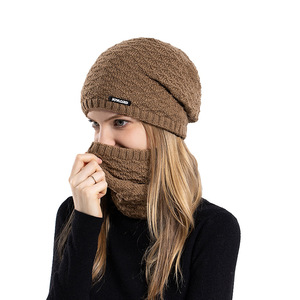 Gorro <span class=keywords><strong>de</strong></span> <span class=keywords><strong>Lana</strong></span> <span class=keywords><strong>con</strong></span> <span class=keywords><strong>Orejeras</strong></span> para Protección Contra el Frío en Invierno para Hombres y Mujeres, Conjunto <span class=keywords><strong>de</strong></span> Dos Piezas <span class=keywords><strong>de</strong></span> Gorro y Bufanda Tejidos <span class=keywords><strong>con</strong></span> Forro Polar - Product Image 6