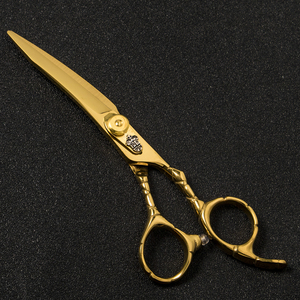 새로운 도착 2023 개 미용 이발사 용품 전단 미용사 헤어 커팅 가위 세트 애완 동물 가위 키트 - Product Image 2