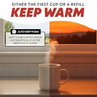 Cafetera de Goteo Compacta Anbolife con Pantalla Táctil y Molinillo, Programable 24 Horas, Control por Microcomputadora, Fabricación OEM