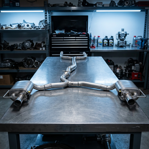 Système d'échappement Catback Plug & Play en acier inoxydable avec valve électronique pour Mercedes-Benz <span class=keywords><strong>AMG</strong></span> <span class=keywords><strong>C43</strong></span> C450 C400 W205 W213 3.0T - Product Image 1