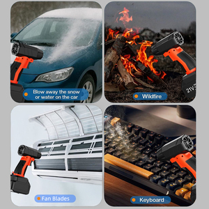 Souffleuse à neige portable 21V haute puissance rechargeable certifiée EMC et MSDS, ventilateur turbo, dépoussiéreur de neige pour usage extérieur - Product Image 6