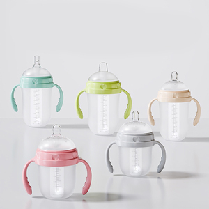 <span class=keywords><strong>Biberon</strong></span> en silicone anti-colique sans BPA pour bébés de 0 à 12 <span class=keywords><strong>mois</strong></span>, tétine décentrée, <span class=keywords><strong>biberon</strong></span> à débit moyen pour bébé - Product Image 2