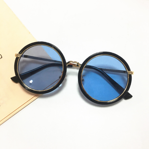 <span class=keywords><strong>Occhiali</strong></span> <span class=keywords><strong>da</strong></span> <span class=keywords><strong>Sole</strong></span> per Bambini alla Moda, Montatura Rotonda, Protezione UV per Ragazze e Ragazzi - Product Image 3