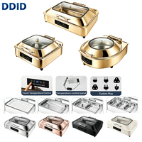 Plat à réchaud en acier inoxydable pour cuisine professionnelle – Performance stable, entretien facile, option personnalisable pour service buffet
