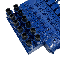 Vanne sectionnelle hydraulique haute pression de remplacement, à commande proportionnelle et sensible à la charge, pour grues mobiles